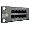 solarix isdn panel 50 x rj45 cerny 1u 1 big ies445699
