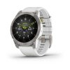 garmin epix sapphire titan white silicone band ien395602