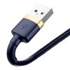 baseus cafule nabijeci datovy kabel usb na lightning 2 4a 1m zlata modra obr galerie big ies91123299
