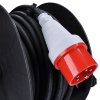 solight prodluzovaci privod na bubnu 3 zasuvky 400v 230v 25m gumovy kabel 5x1 5mm2 ip44 obr galerie big ies68795272