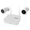nedis 1080p kit 1x nvr 2x bullet kamera 2mpx objektiv 4 mm ip65 nocni videni sitove napajeni 12 v adapter bily ien485768