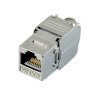 datacom keystone rj45 stp cat6a samorezny silver ien535263