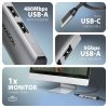 axagon hmc h3a usb 5gbps hub 3x usb a hdmi 4k 30hz kabel usb c 15cm obr galerie big ies87038774
