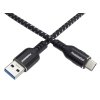premiumcord kabel usb c usb 3 0 a usb 3 2 generation 1 3a 5gbit s bavlneny oplet a hlinikove konektory 0 5m image1 big ies86990794