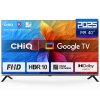 chiq l40m9e tv 40 full hd smart google tv dolby audio dbx tv hdr 10 ien537421