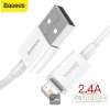 baseus superior series rychlonabijeci kabel usb lightning 2 4a 1m bila obr galerie big ies91123158