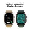apple watch ultra 2 gps cellular 49mm natural titanium case with tan alpine loop large mx4h3cs a image1 big ies84983929