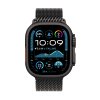 apple watch ultra 2 gps cellular 49mm black titanium case with black titanium milanese loop m mx5u3cs a image1 big ies84968179