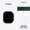 apple watch ultra 2 gps cellular 49mm black titanium case with dark green alpine loop medium mx4r3cs a image1 big ies84968240