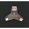 viking usb flash disk 3 0 4v1 s koncovkou lightning micro usb usb usb c 64 gb cerna obr galerie big ies60494103