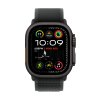 apple watch ultra 2 gps cellular 49mm black titanium case with black trail loop s m mx4u3cs a image1 big ies84968113