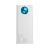 baseus amblight powerbanka s digitalnim displejem qc 30000mah overseas edition kabel type c type c 65w 1m bila ien482559