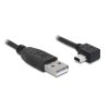 delock kabel usb 2 0 a samec usb mini b 5 pin samec pravouhly 0 5m ien346953
