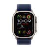 apple watch ultra 2 gps cellular 49mm natural titanium case with blue trail loop s m mx4j3cs a image1 big ies84983735