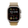 apple watch ultra 2 gps cellular 49mm natural titanium case with tan alpine loop medium mx4f3cs a image1 big ies84983945