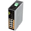 conexpro gnt ig1210fp dc prumyslovy poe switch na din listu 8x lan 8x poe 2x sfp ien519613