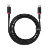 rychlonabijeci kabel baseus dura usb c usb c 2m 100w cerveno cerny obr galerie big ies91121799