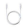 rychlonabijeci kabel baseus silky usb c usb c 1m 100w bily obr galerie big ies91121791