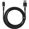 rychlonabijeci kabel baseus dura usb lightning 2m 2 4a cerno zlaty obr galerie big ies91121960