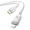 rychlonabijeci kabel baseus silky usb c lightning 1m 20w bily obr galerie big ies91122062
