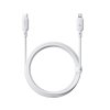 rychlonabijeci kabel baseus silky usb c lightning 1m 20w bily obr galerie big ies91122060