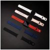 set silikonovych reminku fixed silicone sporty strap pro apple watch 42 44 45 46mm bily obr galerie big ies89403960