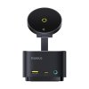 dokovaci stanice 7v1 baseus magpro 100w 15w qi2 2xusb c 2xusb 1xhdmi sd microsd slot cerna ien549937