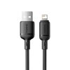 kabel baseus silky usb lightning 1m 2 4a cerny obr galerie big ies89850577