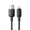 kabel baseus silky usb lightning 1m 2 4a cerny obr galerie big ies91122700