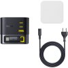nabijecka do site baseus super gan 100w s navijecim kabelem usb c 82cm 1xusb 2xusb c cerna obr galerie big ies91122524