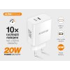rychla nabijecka aligator pd 20w usb c usb c usb c kabel bila obr galerie big ies90643459