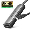 axagon rvc hi8kpd usb c hdmi 2 1 redukce adapter 8k 60hz 4k 144hz hdr10 pd100w ien553487