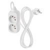 emos prodluzovaci kabel 1 4 m 2 zasuvka bily pvc 1 mm2 obr galerie big ies91294027