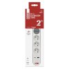 emos prodluzovaci kabel 2 m 3 zasuvky s vypinacem bilo sedy 1 usb a 1 usb c 1 5 mm2 obr galerie big ies91294103