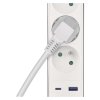 emos prodluzovaci kabel 2 m 3 zasuvky s vypinacem bilo sedy 1 usb a 1 usb c 1 5 mm2 obr galerie big ies91294106