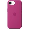 apple iphone 16e silicone case fuchsia ien541796