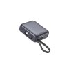 swissten power bank 10000 mah s integrovanymi kabely usb c a lightning vesmirne stribrna obr galerie big ies91646687