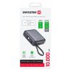 swissten power bank 10000 mah s integrovanymi kabely usb c a lightning vesmirne stribrna ien555316