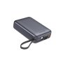 swissten power bank 20000 mah s integrovanymi kabely usb c a lightning vesmirne stribrna obr galerie big ies91646709