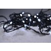 solight led venkovni vanocni retez 100 led 10m privod 3m 8 funkci casovac ip44 studena bila ien472860