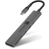 connect it compactpro usb c hub ctecka karet 2xusb a 3 0 1xusb c externi antracitovy ien526043