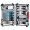 bosch sada 35 kusu pick and click spiralovych vrtaku multiconstruction a sroubovacich nastavcu impact control 2 607 017 570 ien501129