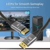 premiumcord displayport 1 4 pripojny kabel 32 4gbit s rozliseni 8k kovove a zlacene konektory 2m obr galerie big ies92978767