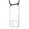 pouzdro fixed magpure neck s cernou snurkou na krk pro apple iphone 17 pro ien562830