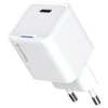 colorway 1x usb c sitova nabijecka gan pd pps 30w bila ien563380
