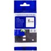 printline kompatibilni paska s brother tze fx611 6mm cerny tisk zluty podklad flexibilni ien228691