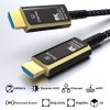 ultra high speed hdmi 2 1 opticky fiber kabel 8k 60hz zlacene 50m obr galerie big ies93856967