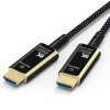 ultra high speed hdmi 2 1 opticky fiber kabel 8k 60hz zlacene 50m obr galerie big ies93856951