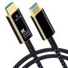 ultra high speed hdmi 2 1 opticky fiber kabel 8k 60hz zlacene 7m obr galerie big ies93856637