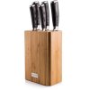 g21 sada nozu gourmet stone 5 ks bambusovy blok ien413766